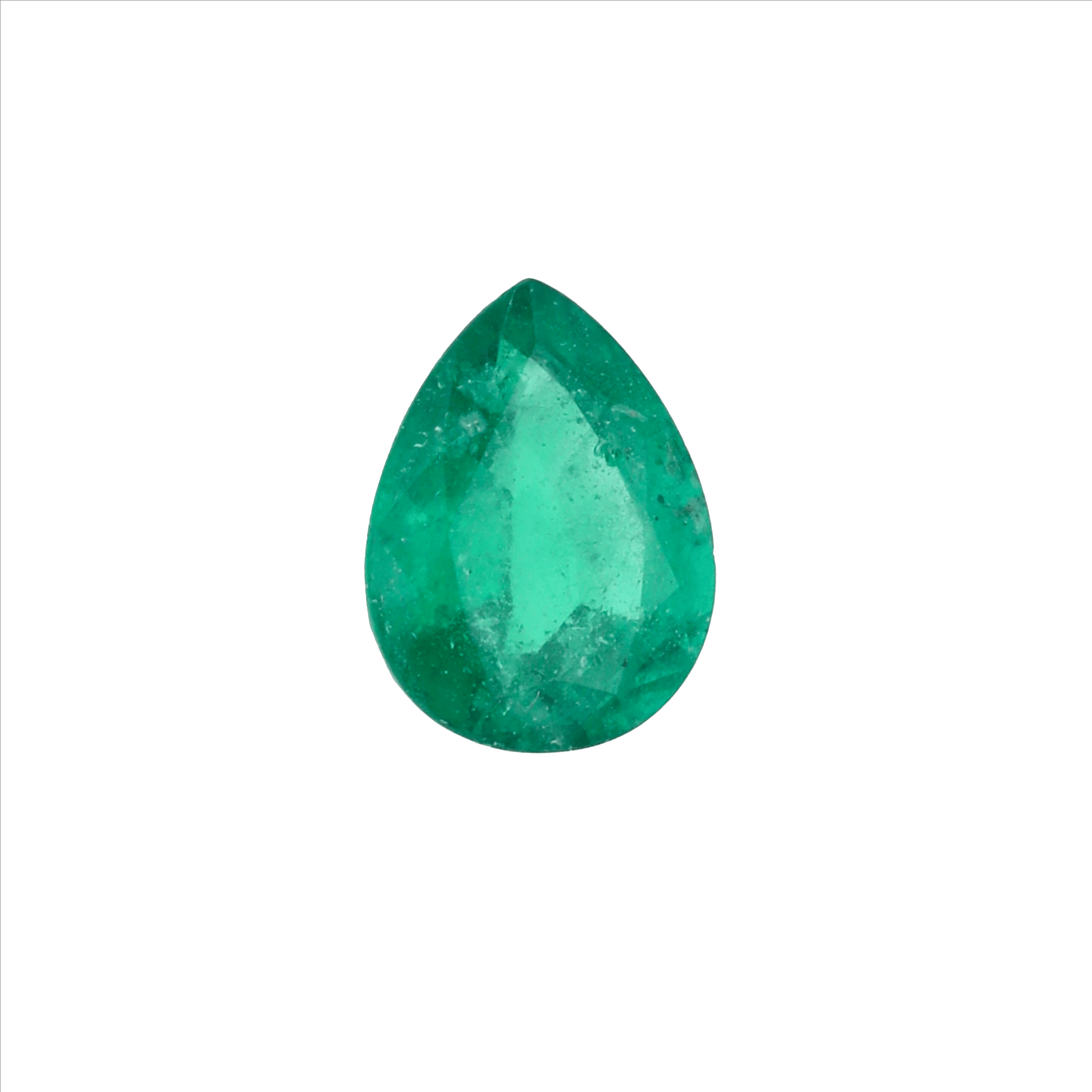 1.16CT Pear Shaped Emerald