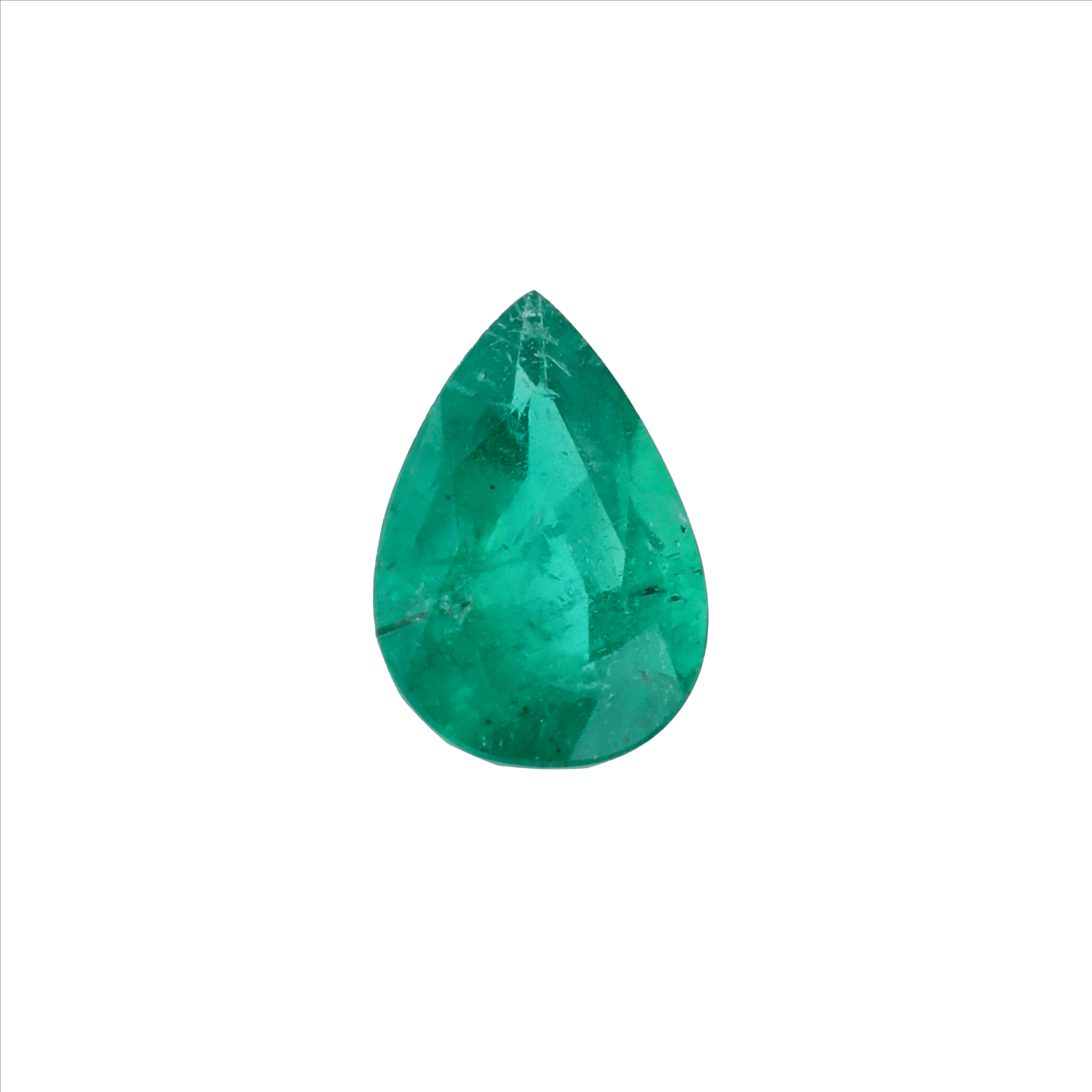 1.17CT Pear Shaped Emerald