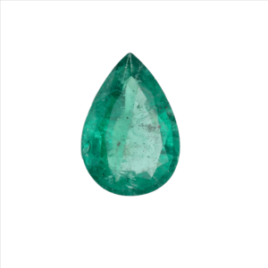 3.45CT Pear Shaped Emerald