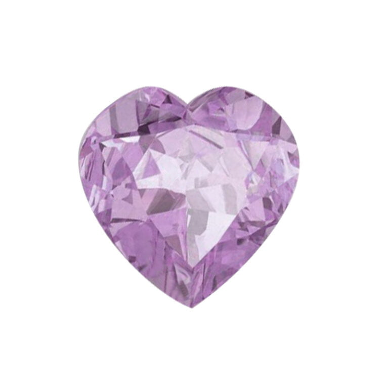 Pink Amethyst Heart